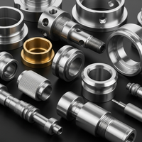OEM conception personnalisée pièces d'usinage CNC services de tournage professionnel dur POM/acier inoxydable/aluminium/laiton prototypage rapide