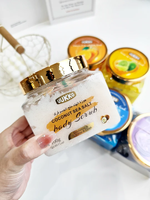 Natuurlijke zeezout bodyscrub met kokosolie VE Exfoliërende dode huidcellen verwijderaar voor anti-veroudering huidverzorgende bodyscrub crème