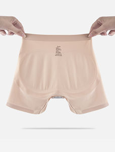 Брюки для коррекции фигуры с эффектом подтяжки ягодиц, с фиксированными вставками для придания объема, придающие естественный вид, невидимые, бесшовные, 3D, для похудения талии и коррекции живота. - Product Image 6