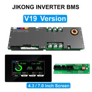 JK BMS V19 Smart Inverter BMS 8S~16S 24V 48V 200A 1A 2A Active Balance for Lifepo4 Li-ion Lto <b>Battery</b> Energy Storage BMS Display - Product Image 1