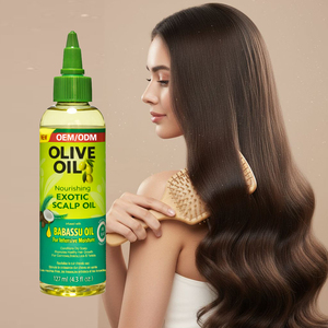 Huile capillaire en gros à marque privée à l'huile d'olive pour tresses/dreadlocks/torsades – Anti-pelliculaire, nourrissante, réparation profonde, soulagement du cuir chevelu sec - Product Image 3
