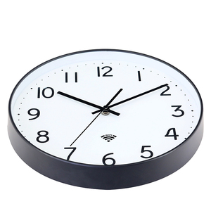 Auto Set Wall <b>Clock</b> Plastic Quartz Design for Living Room Single Face Needle Display - Product Image 4