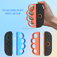 Poignée de jeu Joypad avec fermoir en plastique ABS, accessoires de boxe et de fitness, 1 paire, pour interrupteur NS, reliure Joycon, gauche et droite