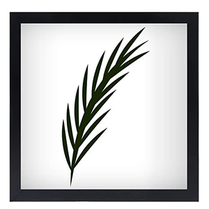 Jinn nhà hiện đại rắn gỗ khung hình tùy chỉnh kích thước gỗ đen treo tường nghệ thuật Áp phích Khung treo hộp bóng cho hình ảnh - Product Image 1