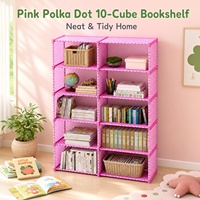 Meubles de maison personnalisés, jouets DIY pour enfants, cube, bibliothèque modulaire haute pour enfants, armoire pour salon