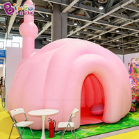 Tentes gonflables publicitaires pour discothèques, tentes gonflables roses, tentes de fête gonflables, tentes gonflables personnalisées pour le Ramadan, pour événements en plein air