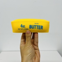Jouet anti-stress réaliste en forme de beurre croustillant, avec son ASMR satisfaisant, pour enfants – Expédition depuis l'entrepôt américain