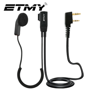 Écouteur ET-ERPA30J 0,35 mm à 2 broches avec PTT pour radios portables TK-2107 TK-3107 TK-2207 TK-3207 TK-2360 UV-5R UV-82 BF-888S - Product Image 1