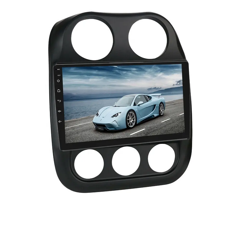 10.1 "android carro vídeo para jeep compass/patriot 2011-2017 dvd, gps, wi-fi, rádio player 2 + 32g, estéreo