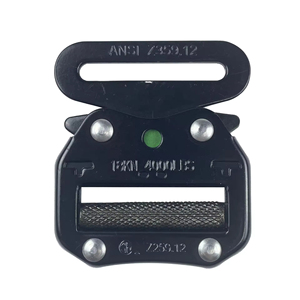 Diamante 45mm Ancho interno Cinturón de liberación rápida para hebilla Arnés DE SEGURIDAD DE METAL personalizado para escalada de <span class=keywords><strong>montaña</strong></span> Rescate de otoño - Product Image 2