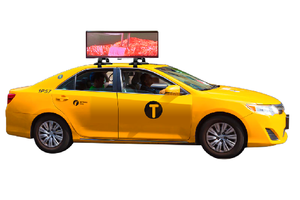 Hoogwaardig universeel taxidak full colour <span class=keywords><strong>LED</strong></span>-scherm stabiel auto <span class=keywords><strong>LED</strong></span>-matrix buitenreclame digitaal poster OEM/ODM - Product Image 2