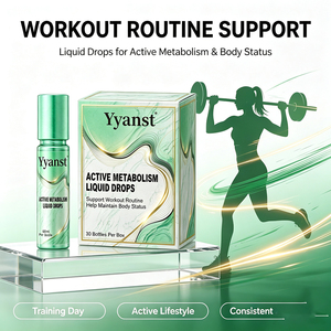 OEM Private Label Oral Liquid 60ml Herbal Supplements Active Metabolism Support Workout Routine Maintain Body <b>Care</b> For Adults - Product Image 2