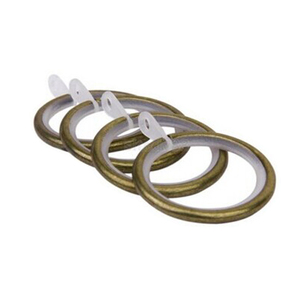 Rideau anti-bruit silencieux, bagues avec crochet - Product Image 1