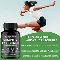 Capsules OEM Slim Plus pour la perte de poids, brûleur de graisse, soutien du métabolisme, compléments pour la santé intestinale
