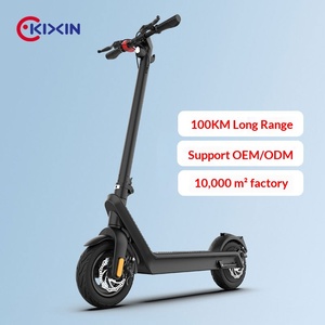 Nuevo Scooter Eléctrico Plegable X9 de Alta Potencia para Adultos, con 10 Pulgadas, 2 Ruedas, Batería de 36V 15.6Ah y Frenos de Disco, Alcance de 100KM - Product Image 1