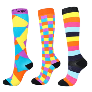Mid-Calf Knitted Spandex Nylon Sports <b>Socks</b> Taiwan Made <b>High</b> Elastic Snug Fit Athletic & Daily Casual Mid-Calf <b>Socks</b> - Product Image 1