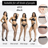 Bas Résille de Haute Qualité pour Femme en Gros, Bas Longs en Maille, Lingerie Sexy Nylon 2024, Collants Résille