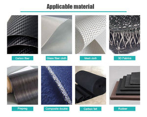 Otomatik dijital kesici fiberglas karbon Fiber Aramid Fiber Prepreg neopren kumaş bez deri CNC bıçak kesme makinesi - Product Image 4