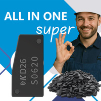 Chip Transpondedor Universal para Automóviles KD Super Clone D26, Super Chip para Programador de Llaves de Automóviles KEYDIY KDX2 KD-MAX