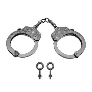 Factory Customised High-end Handcuffs High Quality Portable Handcuffs Stainless Steel Handcuff