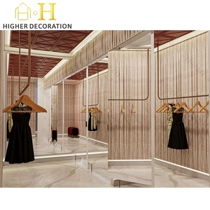 Vitrine <span class=keywords><strong>chic</strong></span> de vêtements pour femmes Vitrine personnalisée Vitrine de vêtements pour femmes Vitrine pour magasin de vêtements pour femmes - Product Image 5