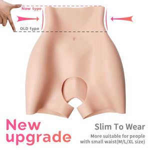 Pantalon taille haute pour femme en silicone avec rembourrage pour lifter les fesses, 2,0 cm, effet naturel, shapewear pour un fessier rebondi, super doux pour femme - Product Image 4