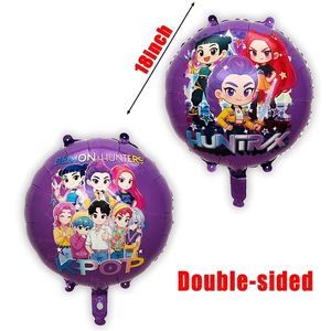 Globos de Demon Hunters de K-Pop, Decoración para Fiestas, Globo de Aluminio de 32 Pulgadas con Figura de Dibujos Animados, Juguetes de Cumpleaños - Product Image 2
