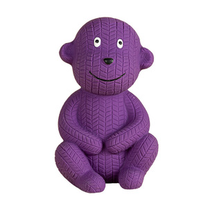Eet <b>Toys</b> Latex <b>Monkey</b> Dog <b>Toy</b> Squeaky Soft Play For Pets Durable Cartoon Design - Product Image 5