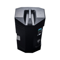 Haut-parleur de scène rechargeable SEC-15A 5200 15 pouces, classe D 250W, Bluetooth 5.0, DSP, 4 modes, alimenté par batterie