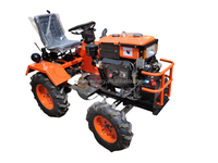 Traktor Mini 12hp Traktor Kecil untuk Pertanian Kebun Pertanian