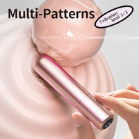 Wiederauf ladbarer Metallkugel-Vibrator für Frauen Starke, leistungs starke G-Punkt-Klitoris stimulation Finger kugel Vagina Vibe Sexspielzeug