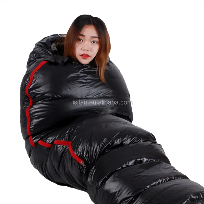 Extreme Cold Mountaintop Duck Down Warm Travel Hiking Sleeping Bag Manufacturer
