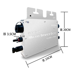 Microinversor Solar para Red Eléctrica GTB-800 48-60HZ, Inversor de Corriente Continua a Corriente Alterna de Salida Única - Product Image 2