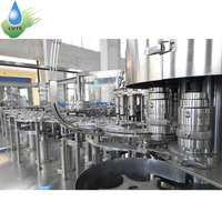 Prix d'usine, ensemble complet automatique de petites bouteilles en plastique, presse-agrumes mangue, remplissage de jus de fruit orange, machine à emballer