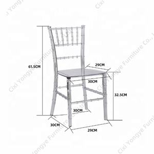 En çok satan toptan beyaz PC şeffaf şeffaf Chiavari sandalye parti renkli yastık ile <span class=keywords><strong>Tiffany</strong></span> sandalye parti çocuk sandalye - Product Image 2