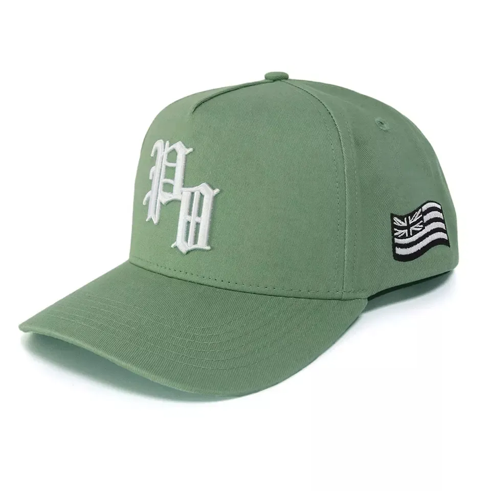 Custom High Quality Spring And Summer Baseball Caps Hats Oem Outdoor Cotton Embroidered 5 Panel Cap
