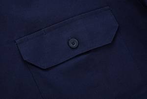 Venda quente Manga Curta Preto Industrial Personalizado Mens Casual Camisa Acampamento Mecânico Camisas De Trabalho De Carga - Product Image 5