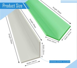 จำหน่ายส่ง โปรไฟล์มุม PVC สำหรับป้องกันผนัง ป้องกันขอบเฟอร์นิเจอร์ เพื่อความปลอดภัย มีจำหน่ายแล้ว - Product Image 5