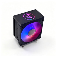 Ventilateur de refroidissement pour PC de bureau 6H120BCO1 avec 6 caloducs, ventilateur PWM ARGB de 120 mm pour Intel LGA 1700 1851 1200 AMD AM5 AM4, ventilateur de refroidissement pour jeux