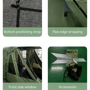 Tentes tunnel personnalisées à grand volume, bon marché, pour <span class=keywords><strong>le</strong></span> <span class=keywords><strong>camping</strong></span>, vente en gros - Product Image 4