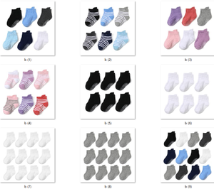 <span class=keywords><strong>Calcetines</strong></span> Suaves y Transpirables para Niños, <span class=keywords><strong>Calcetines</strong></span> de Niña con Diseño de Animales, <span class=keywords><strong>Calcetines</strong></span> de Tobillo Tejidos para Niños, Cómodos y Lindos - Product Image 4