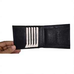 Portefeuille court tendance pour homme en cuir véritable, motif étoile, fermeture ouverte, broderie lettre, étanche, 6-7 pouces - Product Image 4