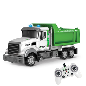 <span class=keywords><strong>Camion</strong></span> à ordures électrique <span class=keywords><strong>RC</strong></span> 1/12 avec <span class=keywords><strong>poubelle</strong></span>, jouet de voiture sanitaire 11 canaux, ensemble de jouets écologiques avec lumières et sons - Product Image 2