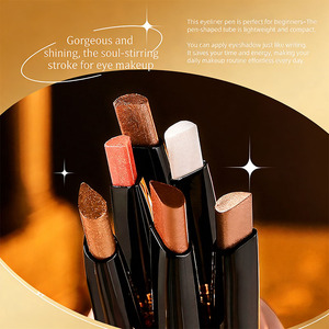 <span class=keywords><strong>GOVO</strong></span> – Crayon fard à paupières scintillant longue tenue et waterproof, illuminateur, pour les yeux – Vente en gros – Usine de cosmétiques OEM - Product Image 4