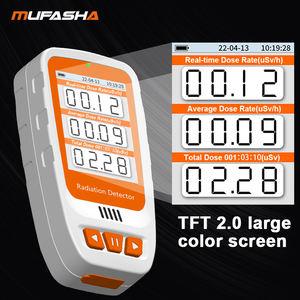 MUFASHA HFS20 Détecteur d'alarme portable pour <span class=keywords><strong>compteur</strong></span> <span class=keywords><strong>Geiger</strong></span> <span class=keywords><strong>Muller</strong></span> Radiation nucléaire X-ray Y-ray Beta-ray Monitor avec batterie intégrée - Product Image 2