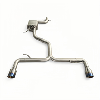 Tuyau d'échappement haute performance pour Volkswagen Golf R MK7 2.0T 2011-2017, échappement Valvetronic en acier inoxydable 304, son dynamique à commutation