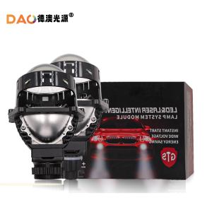 Venta caliente Super brillante PL9 coche LED faro Bi Led proyector lente Kit revestimiento alto haz bajo foco para Auto H4H79005 - Product Image 1