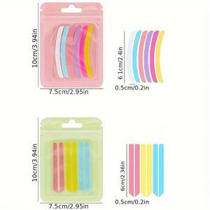 6 uds varillas de silicona multicolores protectores de elevación de pestañas herramientas de elevación de pestañas DIY y almohadillas de rizador de rodillo para <span class=keywords><strong>rizos</strong></span> permanentes <span class=keywords><strong>perfectos</strong></span> - Product Image 6