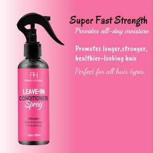 Private Label Rizinusöl Keratin Kollagen Leave-In Conditioner Haarsprays Feuchtigkeitsspendender & Entwirrender Conditioner-Spray für Haare - Product Image 1