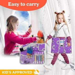 Free sample Kids Travel <b>Tray</b> with Dry Erase Board, Trip Essentials , No-Drop Tablet Holder, <b>Lap</b> Desk,Toddler Toy - Product Image 5